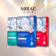[MIRAE MIRAE Beauty] EX8 Minutes PRO Ampoule Mask (3 Mask+3 Ampoule/Box) Moisturizing Brightening Ta