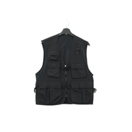 Back to Green-經典釣魚背心 網格 多口袋v-13/vintage vest