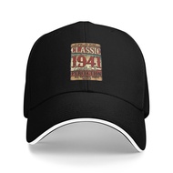 Vintage 1941 Edition 81 Years Old 81St Birthday Wholesale Hip Hop Designer Baseball cap