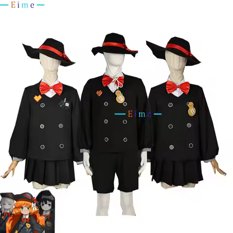 Limbus Company ‌April Fools' Day‌ Yi sang Faust Ishmael Cosplay Costumes Fancy Party Suit Halloween 