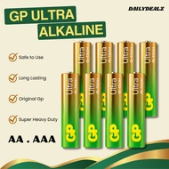 Bateri GP Ultra Alkaline AA & AAA | GP Ultra Alkaline Battery [2Pcs] - Long Lasting & Leak Resistant