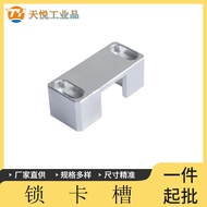 AVJ02-K Mechanical Guardrail3040Series Lock Card Slot Industrial Aluminum Alloy Fence Buckle Link Fi
