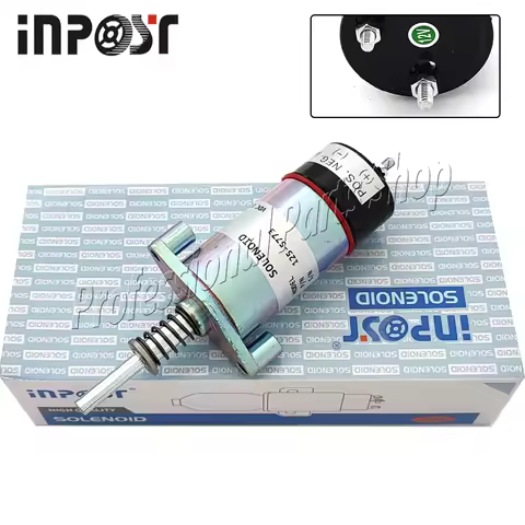 New 125-5773 Fuel Solenoid 8C-9986 for Caterpillar for CAT 3204 3304 3304B 3306 3306B Engine 12V