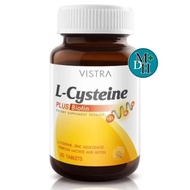 Vistra L-Cysteine Plus Biotin Dietary Supplements Nail And Hair Care Size 30 Tablets 07755