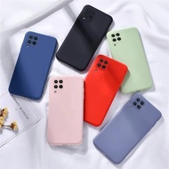 Cre Soft Case Samsung Galaxy A22 4G Samsung A22 5G Liquid Silicone Slim Skin Candy Macaron (Unit)