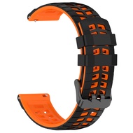 22mm Rubber Band for Garmin Venu 4-45mm Smart Watch Strap for Garmin D2 Air X15/Forerunner 570-47mm 
