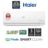 Haier 2.0HP R32 Inverter Aircond Air Conditioner HSU-19VQB23 - Smart Clean , I Feel , Eco Mode