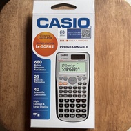 Casio fx-50FH II 多功能科學函數計數機 可編程計算器 (HKEAA 香港考試及評核局認可)【香港行貨，1年+6個網上登記保養】