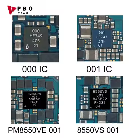 2-10PCS 001 000 PM8550VE-001 PM8550VE 8550VS 000 8550VS-001 4C3 Power IC For Samsung S23 S24 Ultra P