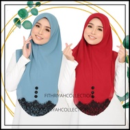 Tudung Bawal Maryam Bidang 45 dan 50 Tudung Bawal Tudung Sarung Tudung Heavy Chiffon Humairah Malaik