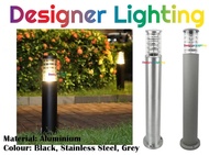 Designer Lighting [80cm] Outdoor Bollard Pole Light Garden Light Street Light Lampu Jalan Landscape 