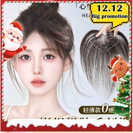 Lanugo Fringe Wig Female Natural Forehead Real Hair Fake Fringe Replacement Middle Eight Character L