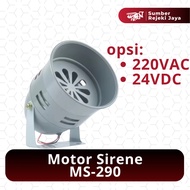 Siren MS-290 Motorcycle Alarm | 220V 24 VDC/