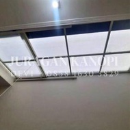 Kanopi geser / kanopi sliding otomatis manual atap solarflat 3mm surabaya