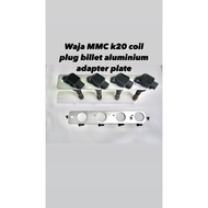 WAJA MMC 4G18 k20 denso coil on plug cop billet Aluminium plate adapter k20a k24 proton waja MMC