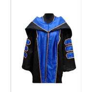 PhD Doctorate Academic Regalia graduation Toga Set for graduation gown
