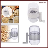 [Blesiya2] Nut Grinder, Portable Food Grinder Chopper Blender, Hand Crank Mini Manual
