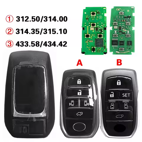 CN007271 Aftermarket Smart Key Remote 8A chip P4: A9 FCCID: BK1EW 231451-0120 61E068-0010 For Toyota