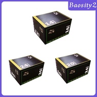 [Baosity2] 3 in 1 Plyometric Jumping Box Step up Box Heavy Duty Equipment Jumping Exercise Box Agili