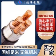 銅芯電力電纜yjv4 6 10 16 25 35 50 70 95120平方YJV22電纜線