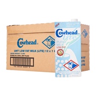 Cowhead UHT Pure Lite Milk 1L - Case UHT Milk