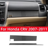 For Honda CRV 2007 2008 2009 2010 2011 Accessories Carbon Fiber Interior Car Co-pilot Dashboard Pane