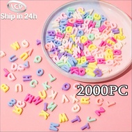 Mixed Letter Beads 12mm 500g About 2000pcs Plastic for DIY Keychain Jewelry Bracelet Making