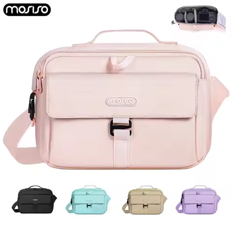 Camera Bag For Canon Nikon Sony Camera Case DSLR/SLR/Mirrorless Photography Camera Messenger Bag Cro