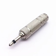 ★SG Ready Stock★3.5mm to 6.35mm Adapter 3.5mm Mono 1/8 inch Audio Male to 6.35mm 1/4 inch Female Mic