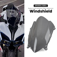 For QJMotor SRK 800RR QJ Motor SRK600rs srk800rr Motorcycle Accessories  Windshield Windscreen Front