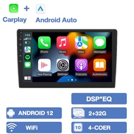 2din Radio 10inch จอ Android ติดรถยนต์ [2G+32G] Car Intelligent System Android Radio Car Radio 2 din Android Subwoofer Stereo MP5 Player