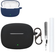 for 1MORE TWS Earphone Q21 Wireless Earbuds Protective Silicone Case Cover + Cleaning Kit