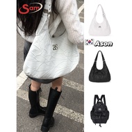 2025 Autumn Winter Korea ason Crescent Bag Portable Shoulder Armpit Bag Large Capacity Motorcycle Ba
