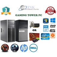 ( Gaming HP Dell i7 3th GEN Refurbished ) 8GB DDR3 RAM & 120GB SSD+500GB HDD, 1 GB Radeon Nnvidia / 