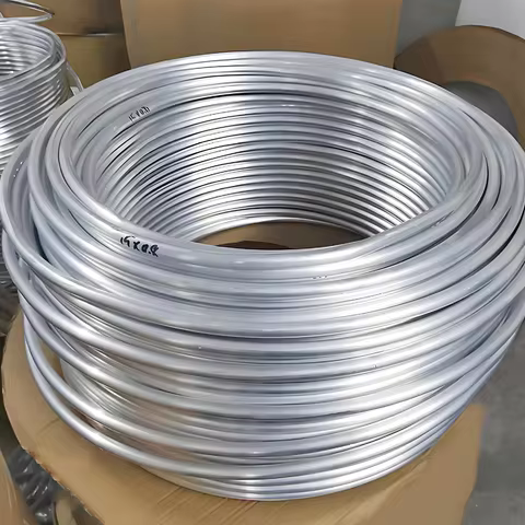1060 Aluminium coil Tube OD 4-19.05mm for air conditioning refrigerator cooling seamless hollow soft