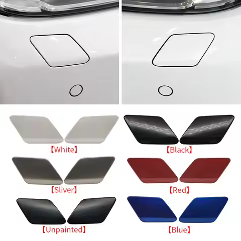 For BMW F30 F31 F35 Car Front Bumper Headlight Washer Spray Cover Cap For BMW 3 Series 318 320 323 3