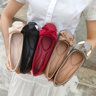 MERAH Best Sale Simoncelli Women's Flat Shoes Ribbon Flatshoes Work Shoes Women's Shoes Black Shoes 