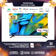COOCAA 43 inch Smart TV - Digital TV - Android 11 - Netflix/Youtube -