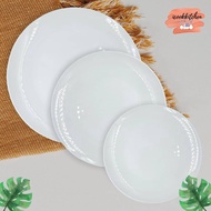 White porcelain shallow plate ceramic tableware shallow plate / coupe Plate / dessert Plate / wester