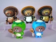 Urdu Line Friends Good luck Series 2 招財貓 狸貓 河童（全部5款售$350）