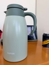 SUPOR 綠色保溫壺 蘇泊爾 2L