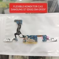FLEXIBLE CONNECTOR CAS SAMSUNG S7 EDGE/SM-G935F PCB UI BOARD CHARGER ORIGINAL PLUS IC