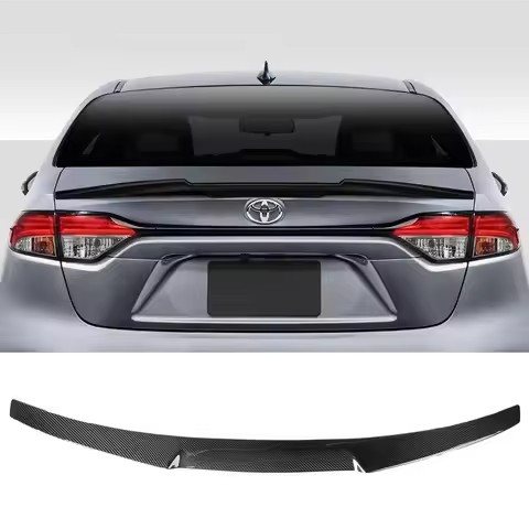 For 2020-2024 Toyota Corolla Sedan JDM Rear Trunk Spoiler Wing Car Accessories Tail Lip Top Wing