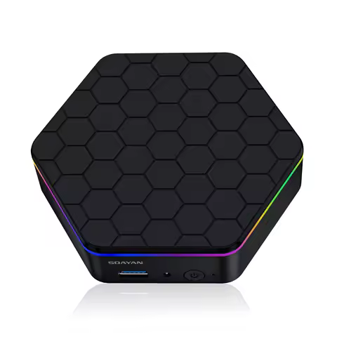 SZBOX N6 Mini PC Intel Alder Lake N100 N95 N150 DDR4 3200MHz M.2 SATA SSD Dual HDMI 4K WiFi 6 BT5.2 