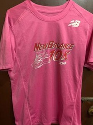 New balance sport tee pink t shirt