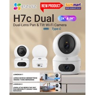 EZVIZ H7C 8MP (4MP+4MP) Dual Lens 2K + 2K Smart CCTV Wifi Camera Indoor