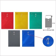 Plastic Folder Solid EAGLE Folio E 246 Data Bag, 6 Pieces
