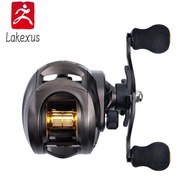 Lakexus Lure Baitcasting Reel Magnetic Brake Anti-Backlash System Long Cast Full Metal Spool Water D