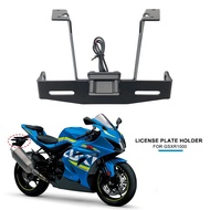 Motorcycle Fender Eliminator Tail Number License Plate Bracket Holder with LED For Suzuki GSXR1000 G