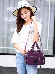 bangkokshop(B1207) กระเป๋าสะพายข้างใบเล็ก (ล็อตใหม่โลโก้ LENIRA) น่ารักช่องเยอะถือได้